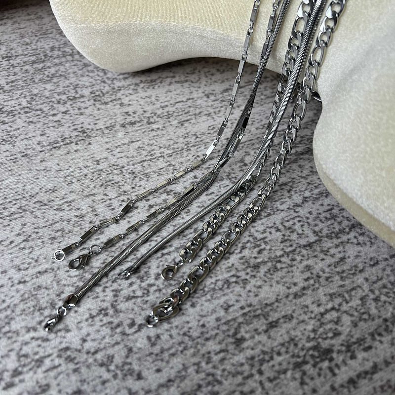 Silver snake bone necklace | Yupoo - Image 6