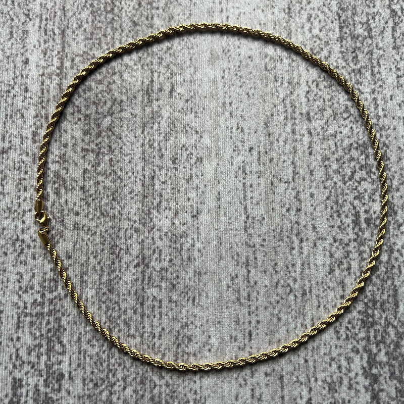 Gold twist chain | Yupoo - Image 3