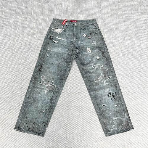 Sup HJR TROMPE L'OEIL LOOSE FIT JEANS 