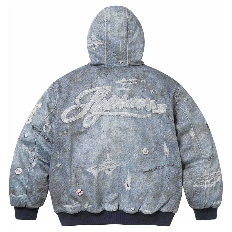 Sup HJR TROMPE L'OEIL HOODED WORK JACKET | Yupoo - Image 3