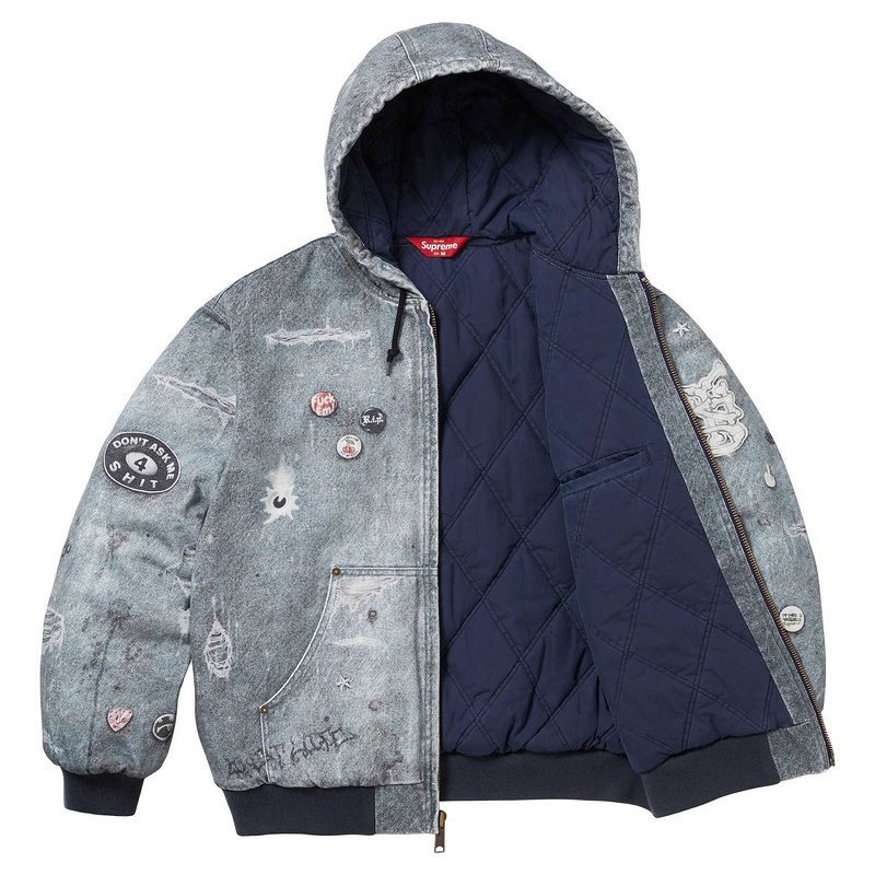 Sup HJR TROMPE L'OEIL HOODED WORK JACKET | Yupoo - Image 5
