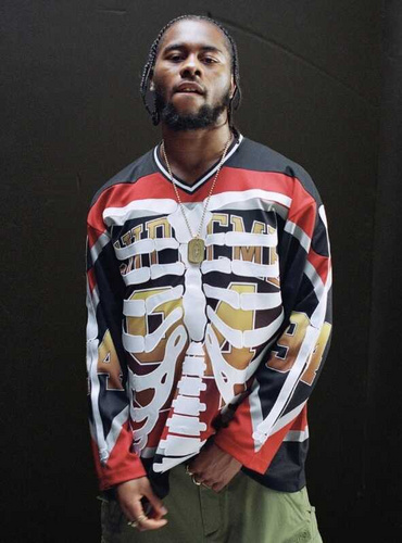sup Bones Hockey Jersey Multicolor 