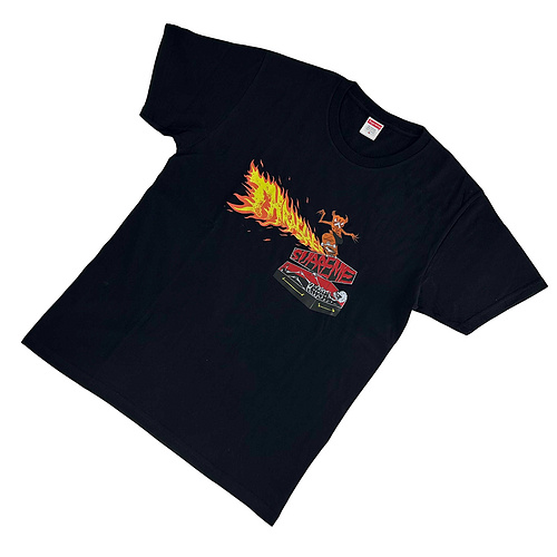 Sup back tail tee 