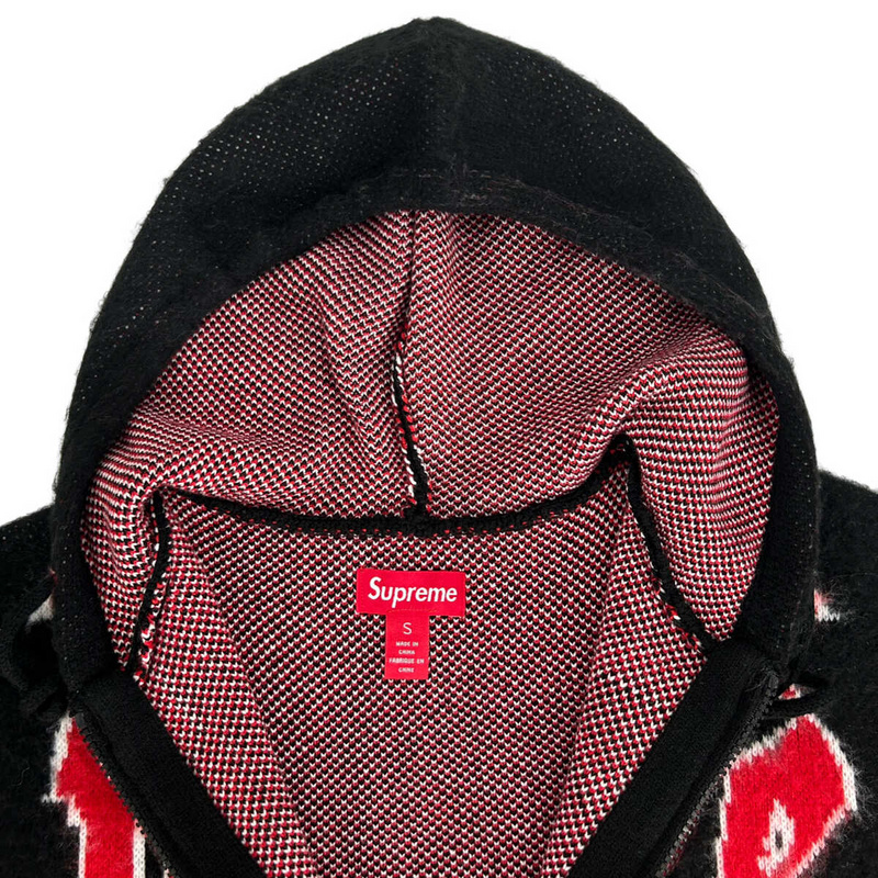 Sup Accent Brushed Zip Up Hooded Sweater | Yupoo - Image 5