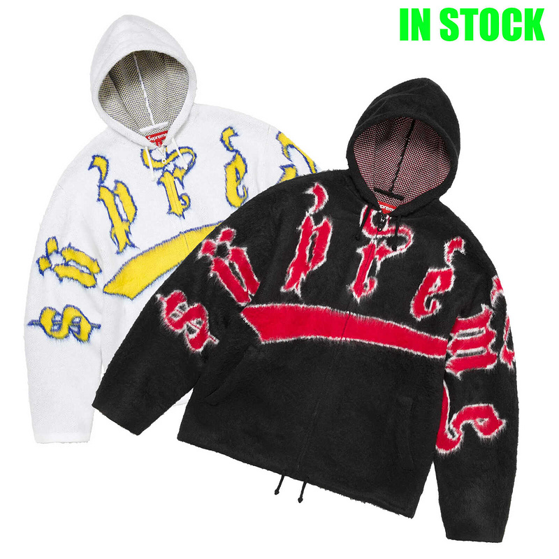 Sup Accent Brushed Zip Up Hooded Sweater | Yupoo - Image 9