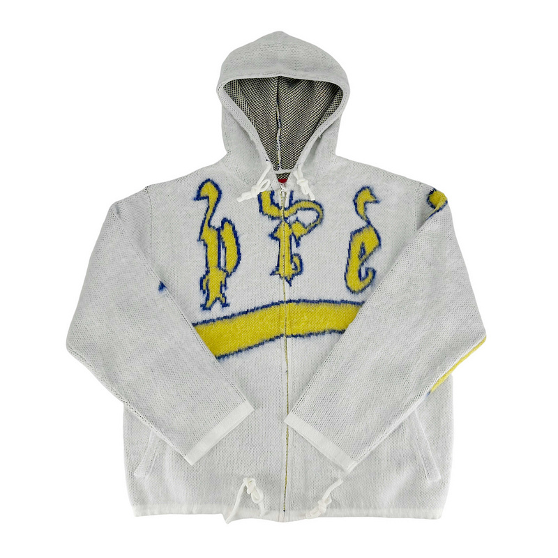 Sup Accent Brushed Zip Up Hooded Sweater | Yupoo - Image 11