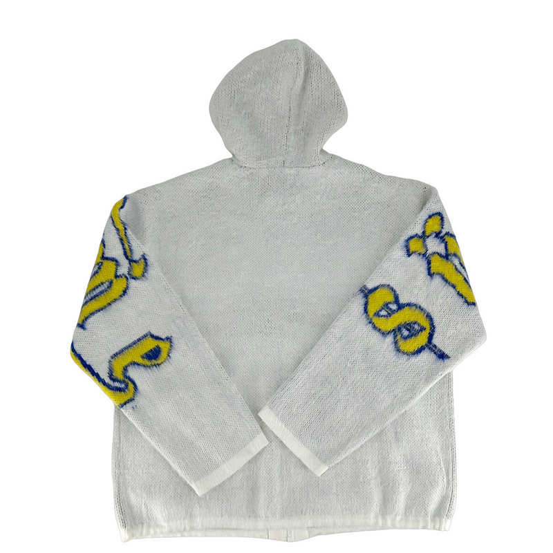 Sup Accent Brushed Zip Up Hooded Sweater | Yupoo - Image 12