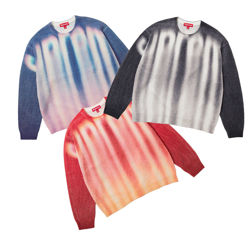 100% wool Sup BLURRED LOGO SWEATER | Yupoo - Image 5