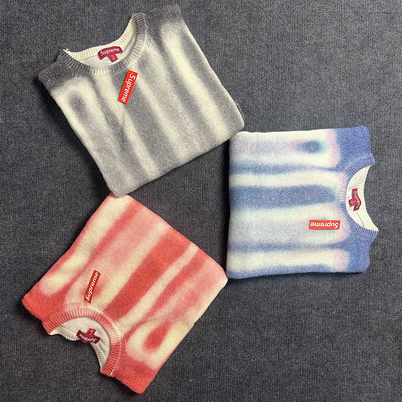 100% wool Sup BLURRED LOGO SWEATER | Yupoo - Image 8