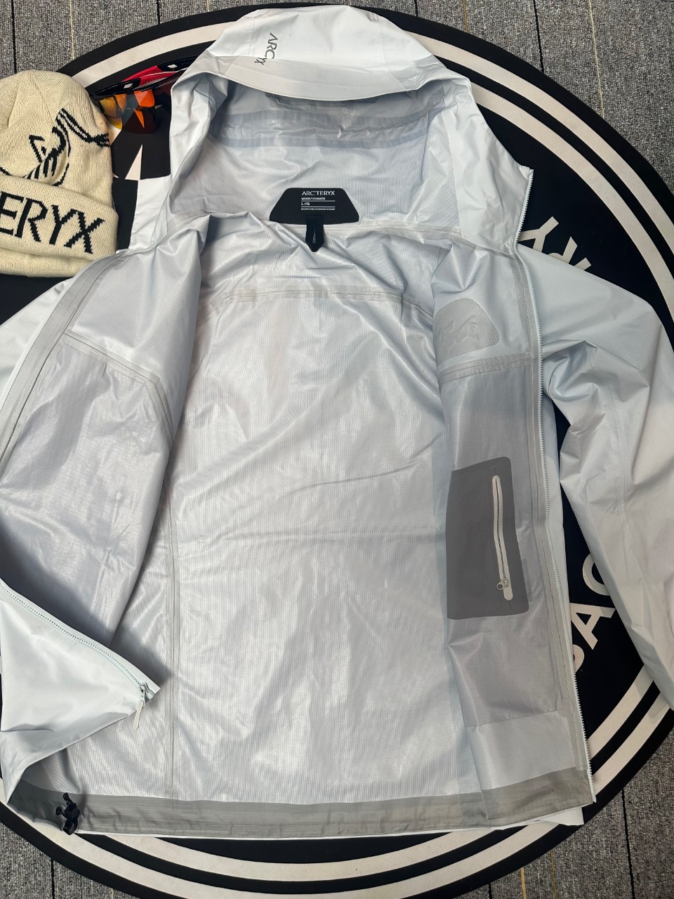 jacket-Baby blue - Image 7