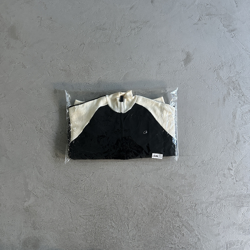 238¥ Knit zip up fleece-black and white | Yupoo - Image 4