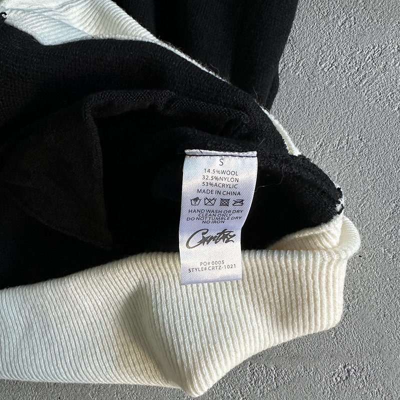 238¥ Knit zip up fleece-black and white | Yupoo - Image 16