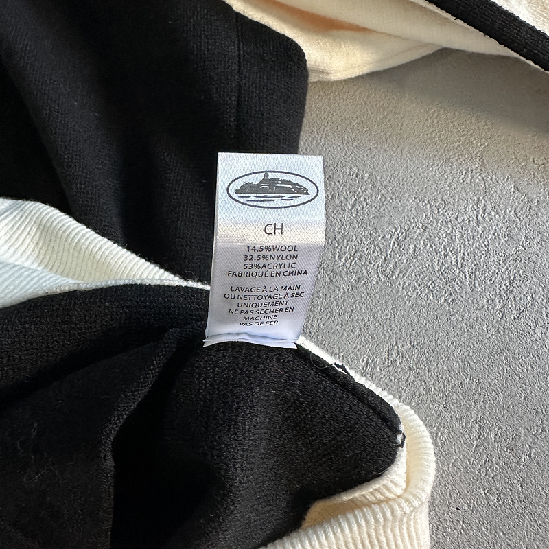 238¥ Knit zip up fleece-black and white | Yupoo - Image 17