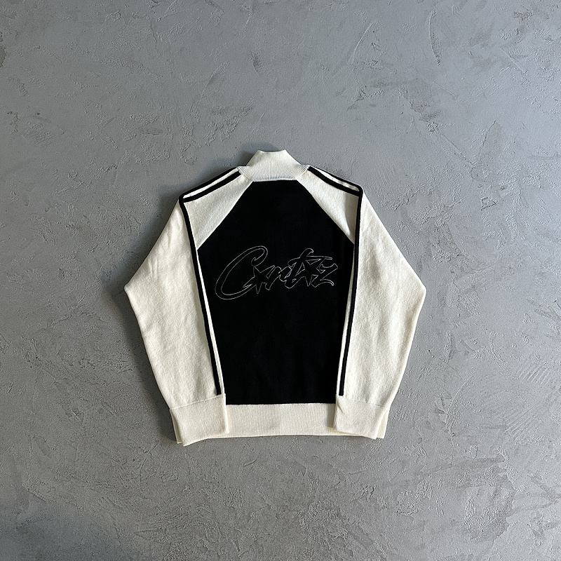 238¥ Knit zip up fleece-black and white | Yupoo - Image 18