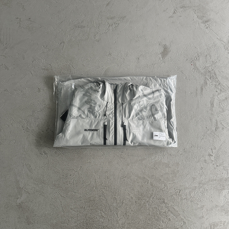 385¥ elitework shell jacke-grey | Yupoo - Image 4