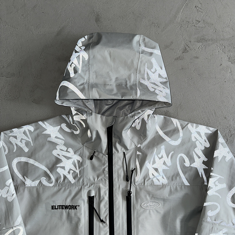 385¥ elitework shell jacke-grey | Yupoo - Image 8