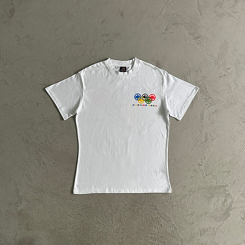 78¥2024 Olympic Rings Short Sleeve-White 