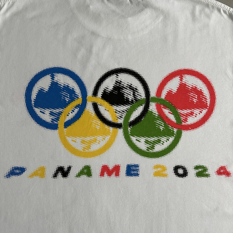 78¥2024 Olympic Rings Short Sleeve-White | Yupoo - Image 14