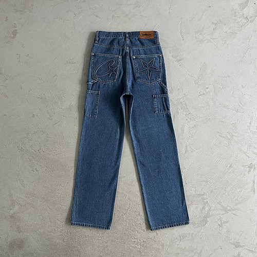 229¥EMBOSSED C-STAR DENIM WORK PANT 