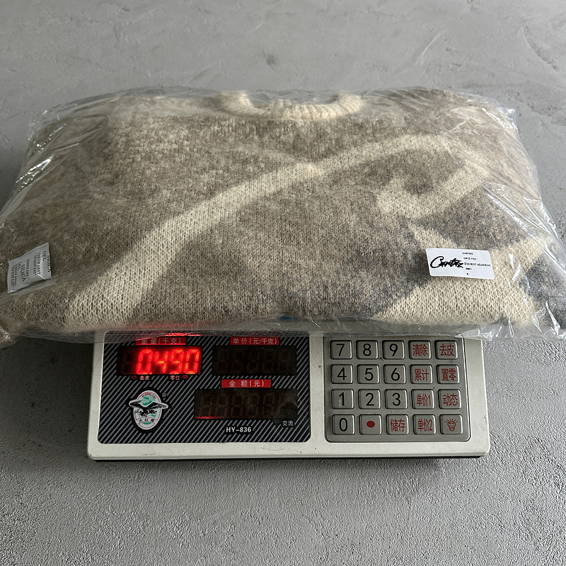 185¥ c star mohairknit sweater -grey | Yupoo - Image 3