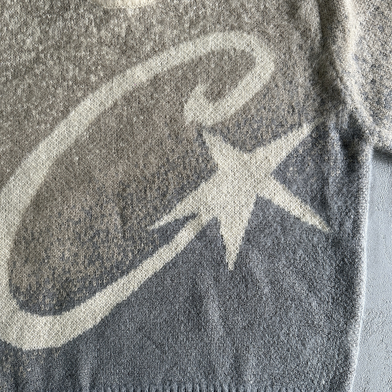 185¥ c star mohairknit sweater -grey | Yupoo - Image 9