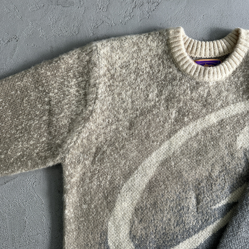 185¥ c star mohairknit sweater -grey | Yupoo - Image 11