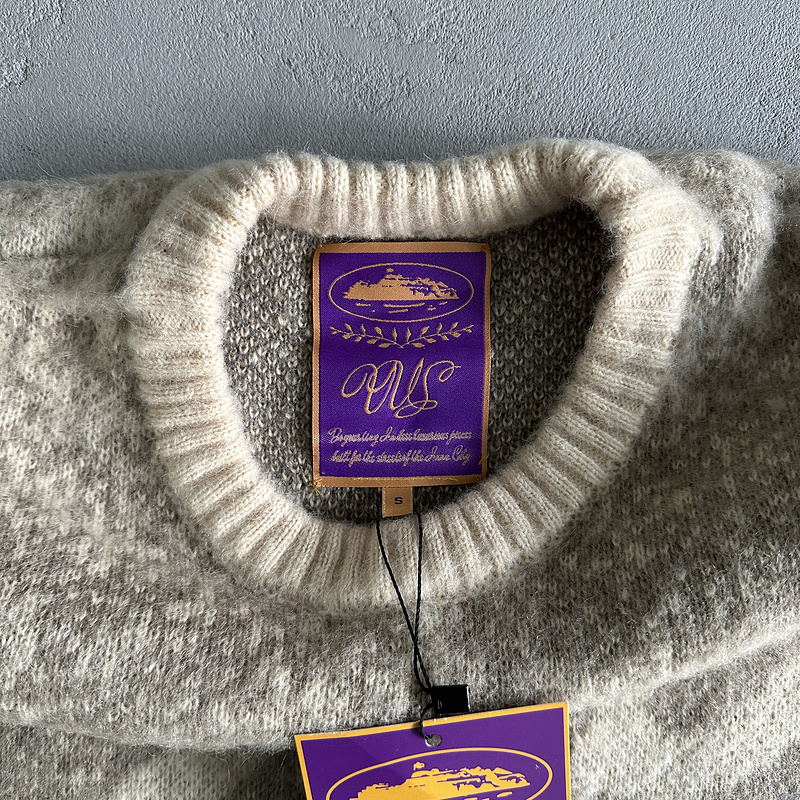 185¥ c star mohairknit sweater -grey | Yupoo - Image 15