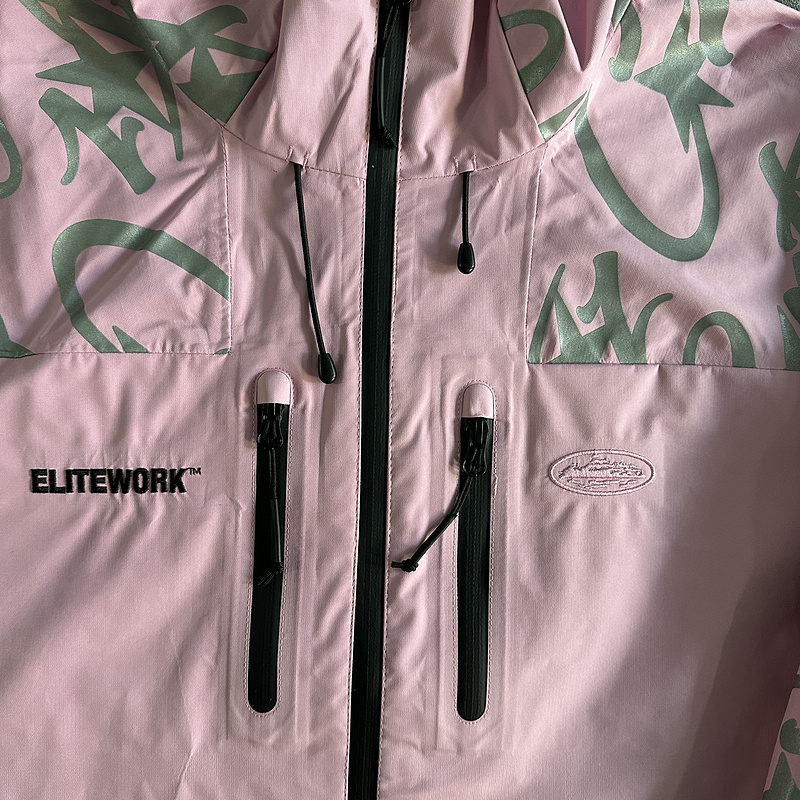 385¥ elitework shell jacke-pink | Yupoo - Image 10