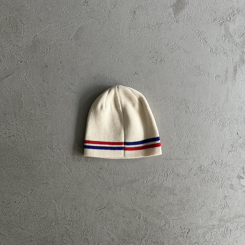 55¥ knit stripe beanie -off white | Yupoo - Image 10