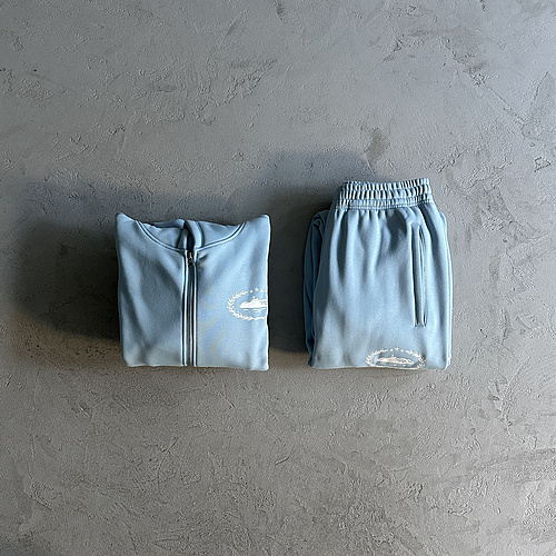 420¥ superior royale zip set-blue 