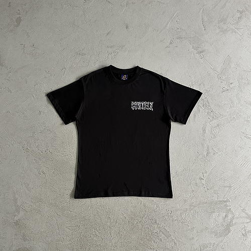 78¥ Metal Sanskrit letters tee 