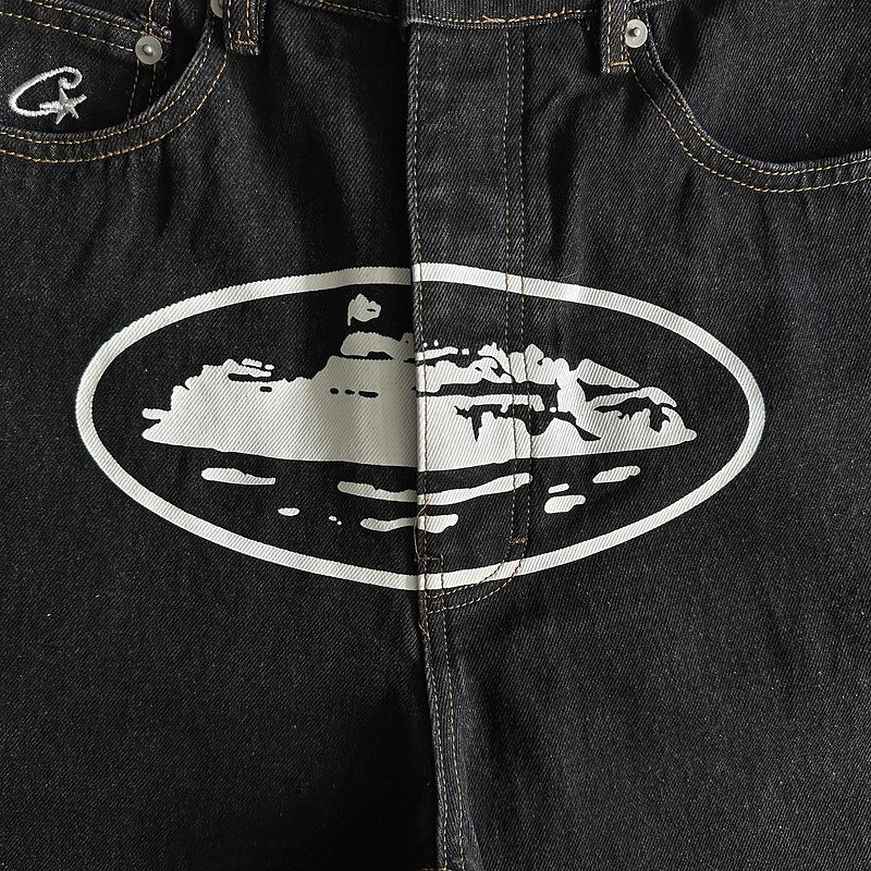 219¥CR island baggy jeans-black | Yupoo - Image 8