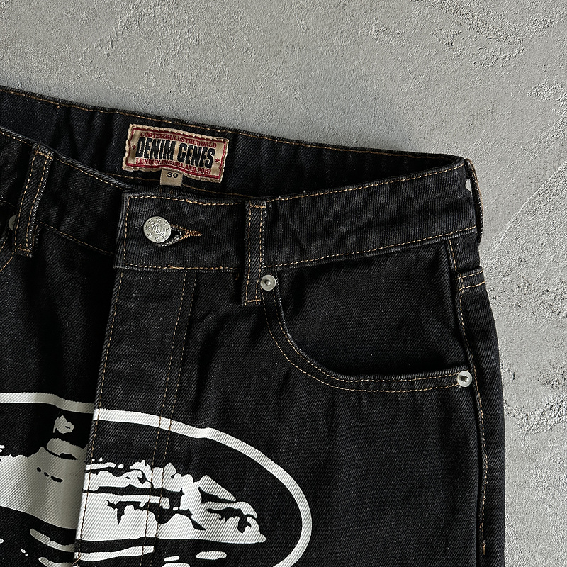 219¥CR island baggy jeans-black | Yupoo - Image 10