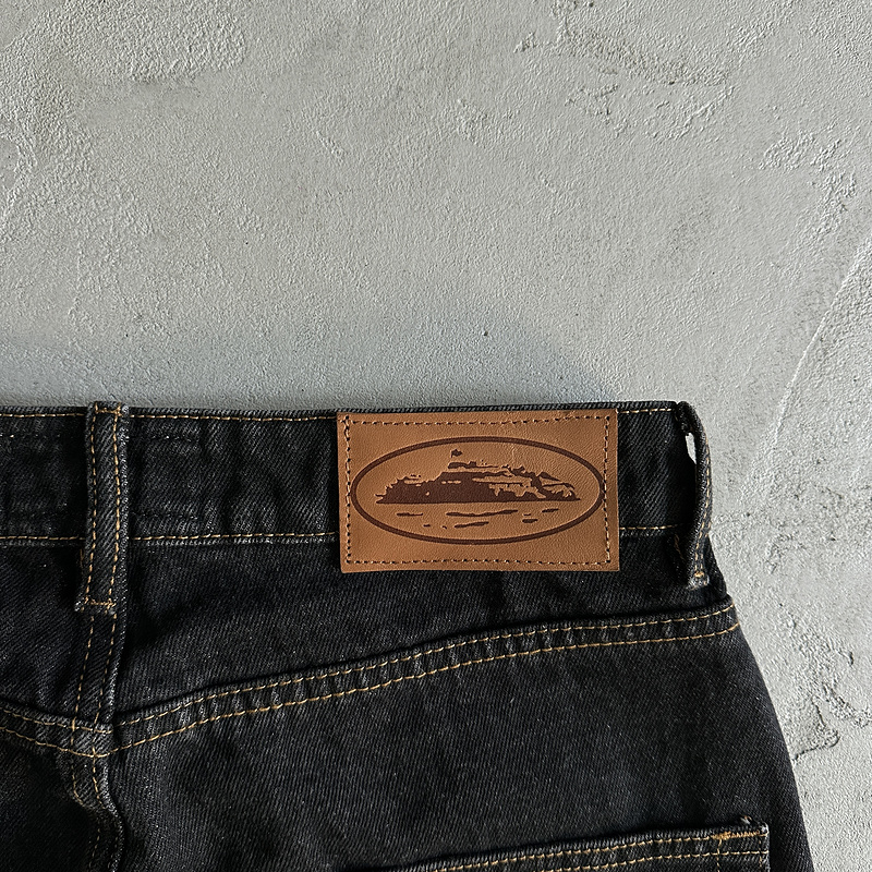 219¥CR island baggy jeans-black | Yupoo - Image 22