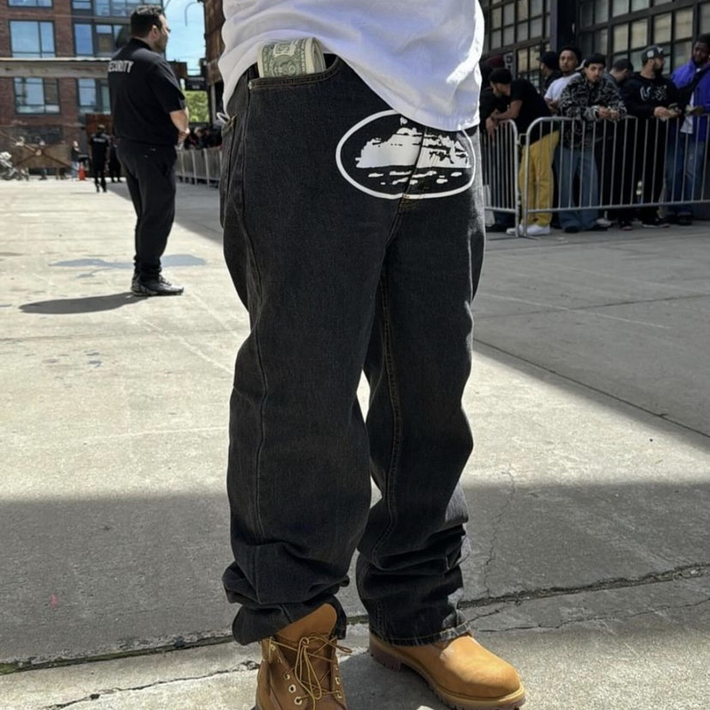 219¥CR island baggy jeans-black | Yupoo - Image 24