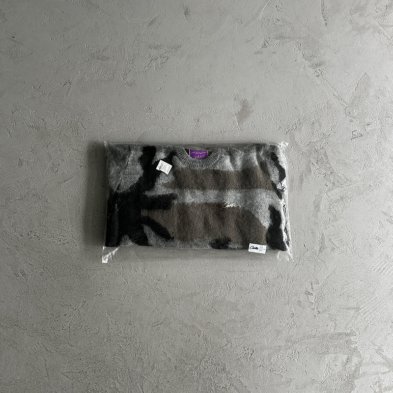 185¥ Mohair kmit sweater deep ocean camo | Yupoo - Image 4