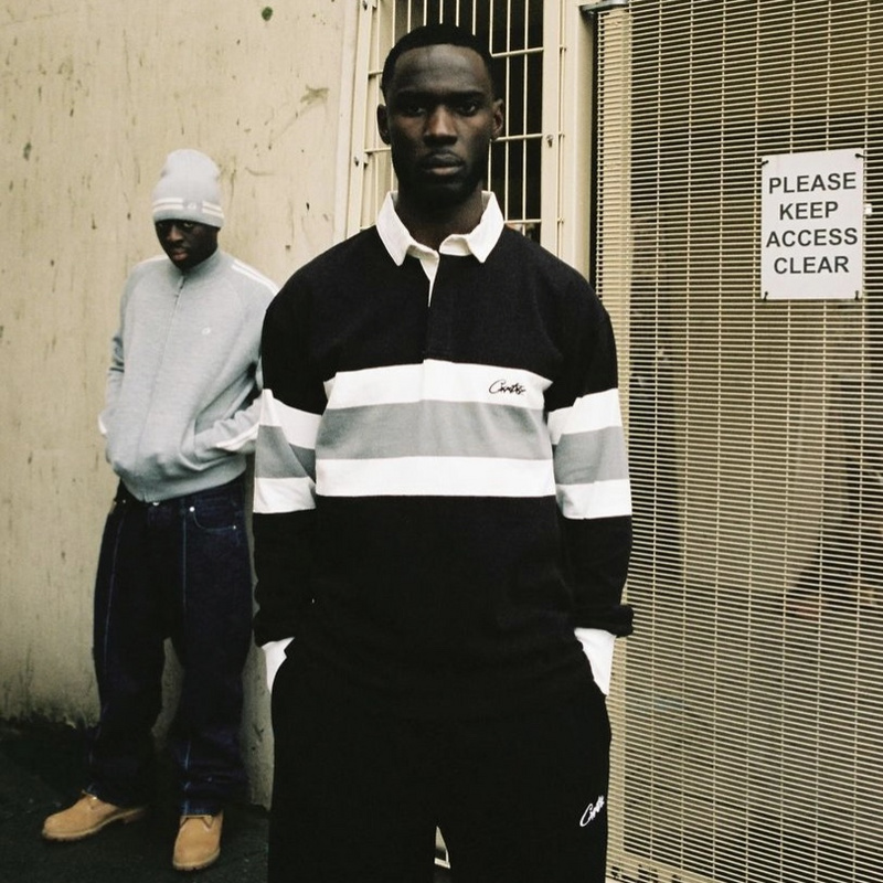 238¥ Knit zip up fleece-grey | Yupoo - Image 3