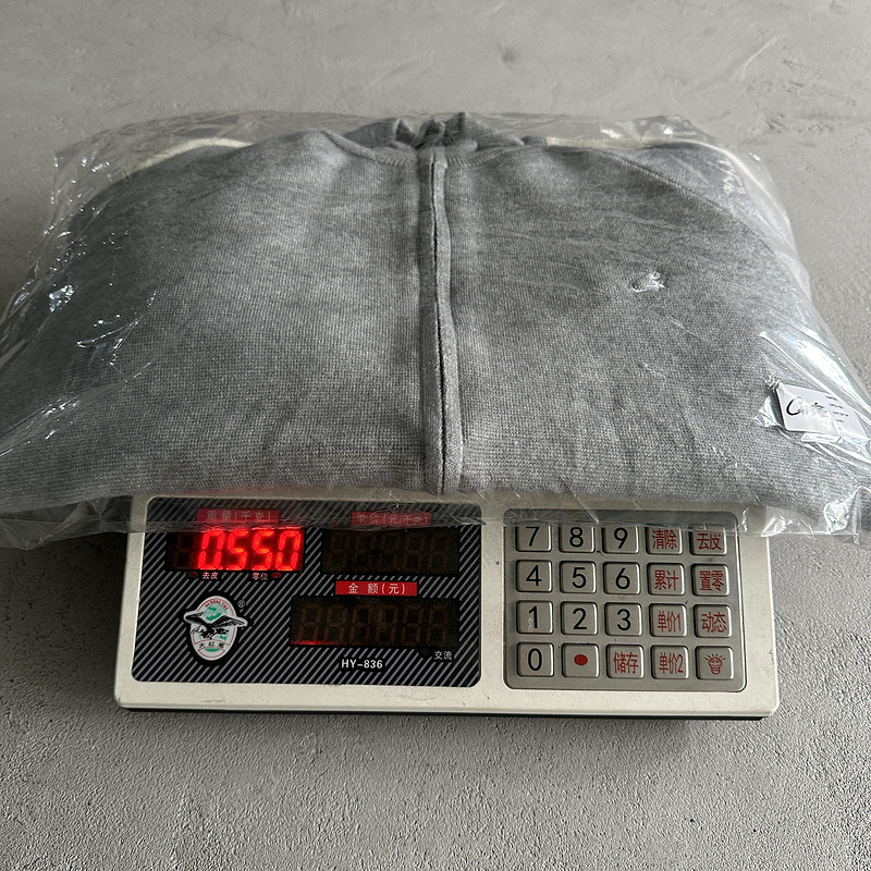 238¥ Knit zip up fleece-grey | Yupoo - Image 5