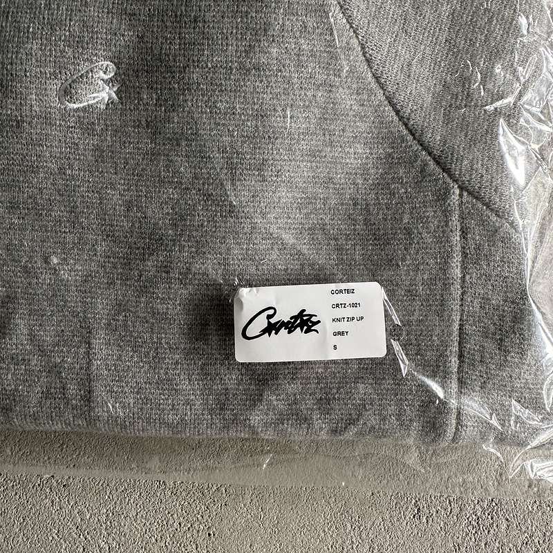 238¥ Knit zip up fleece-grey | Yupoo - Image 7