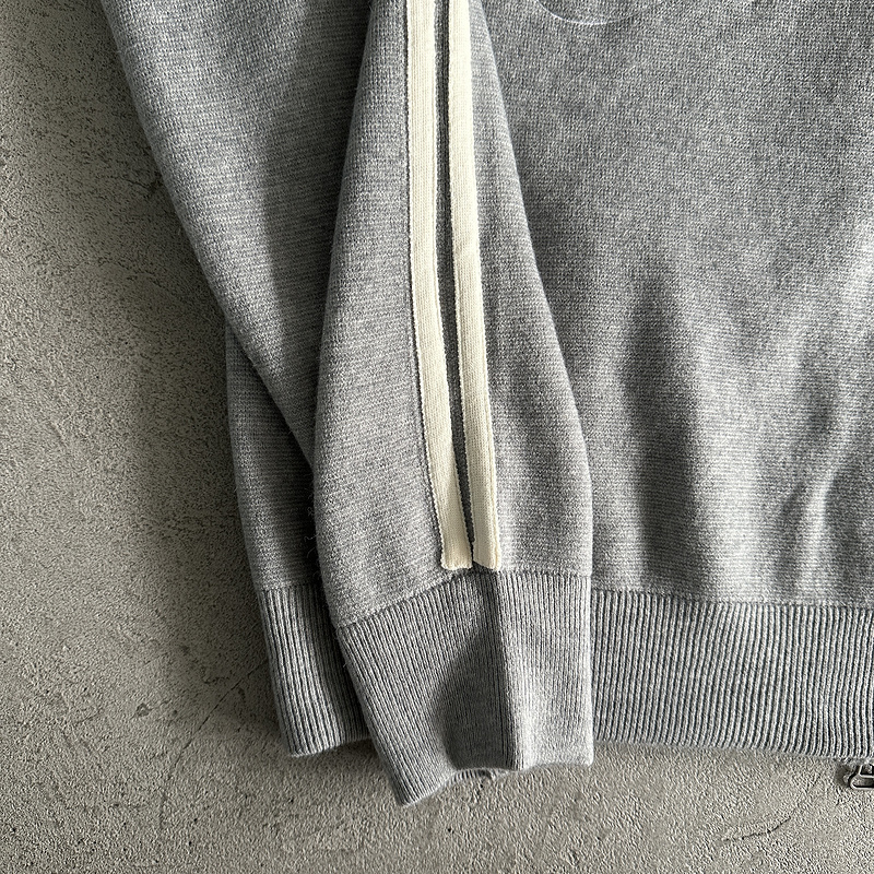 238¥ Knit zip up fleece-grey | Yupoo - Image 8