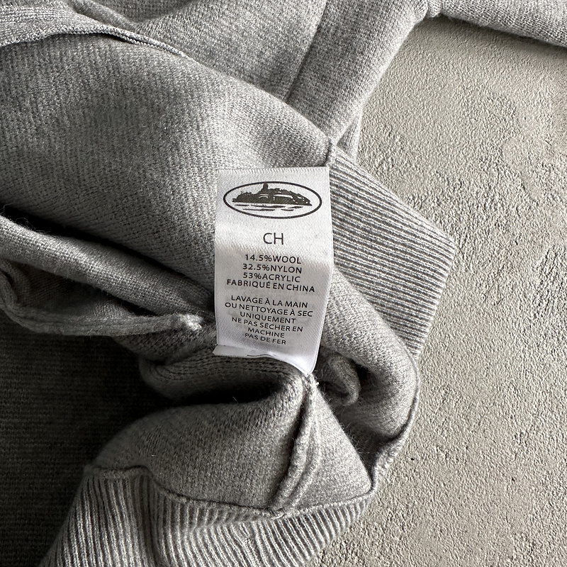 238¥ Knit zip up fleece-grey | Yupoo - Image 19