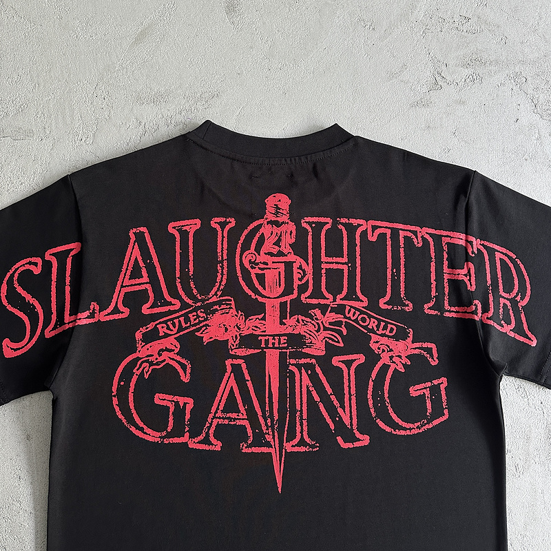 99¥ slaughter gang tee-black | Yupoo - Image 16