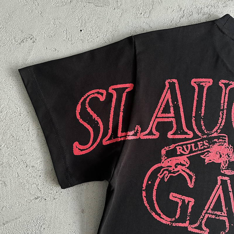 99¥ slaughter gang tee-black | Yupoo - Image 18
