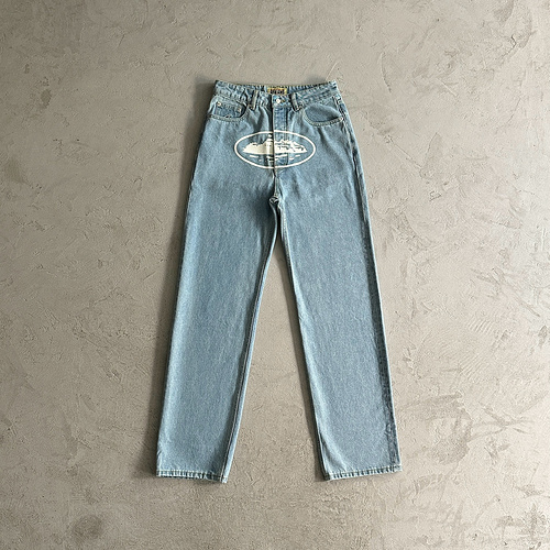 219¥CR island baggy jeans 