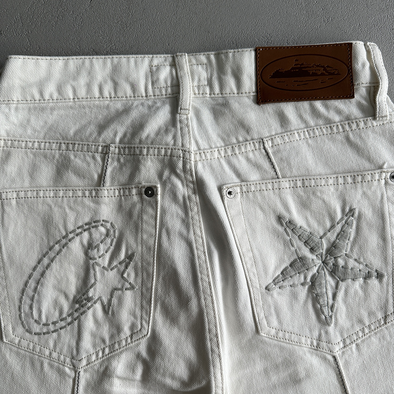 215¥denim shorts jeans-White | Yupoo - Image 24