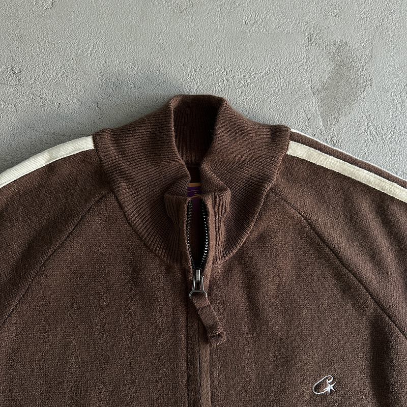 238¥ Knit zip up fleece-brown | Yupoo - Image 9