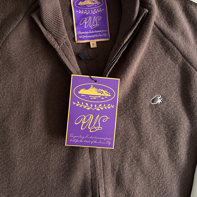 238¥ Knit zip up fleece-brown | Yupoo - Image 11