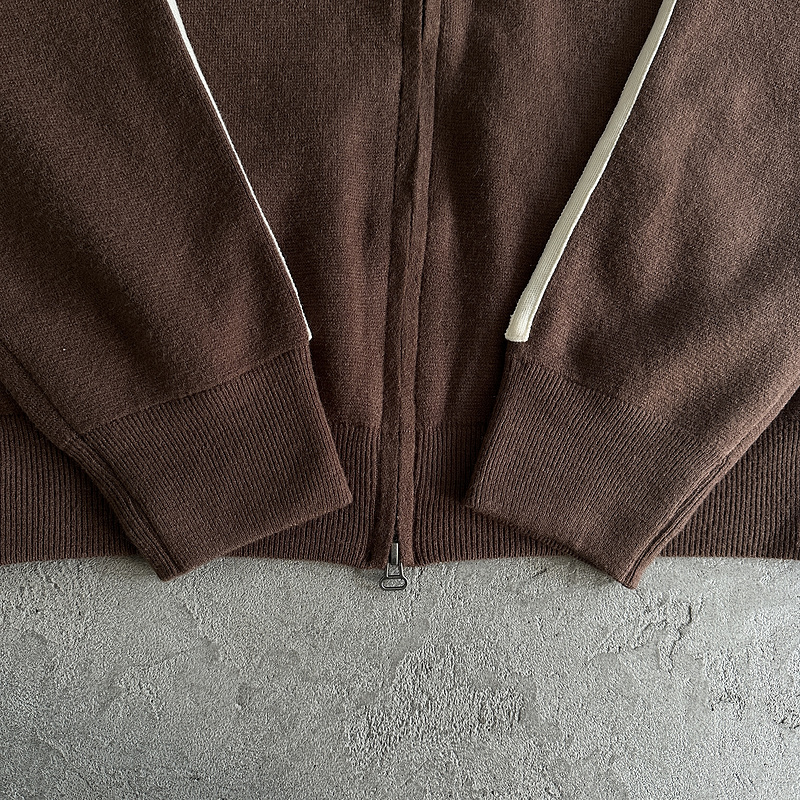 238¥ Knit zip up fleece-brown | Yupoo - Image 12