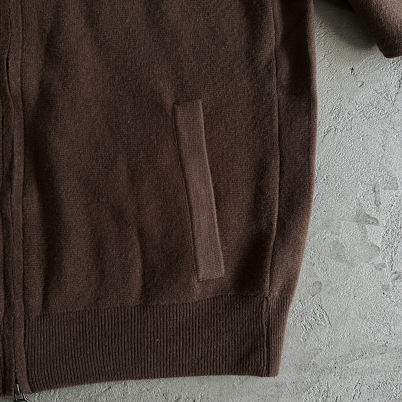 238¥ Knit zip up fleece-brown | Yupoo - Image 13