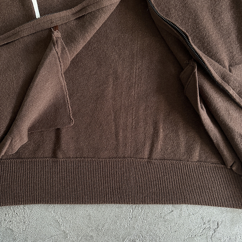 238¥ Knit zip up fleece-brown | Yupoo - Image 14